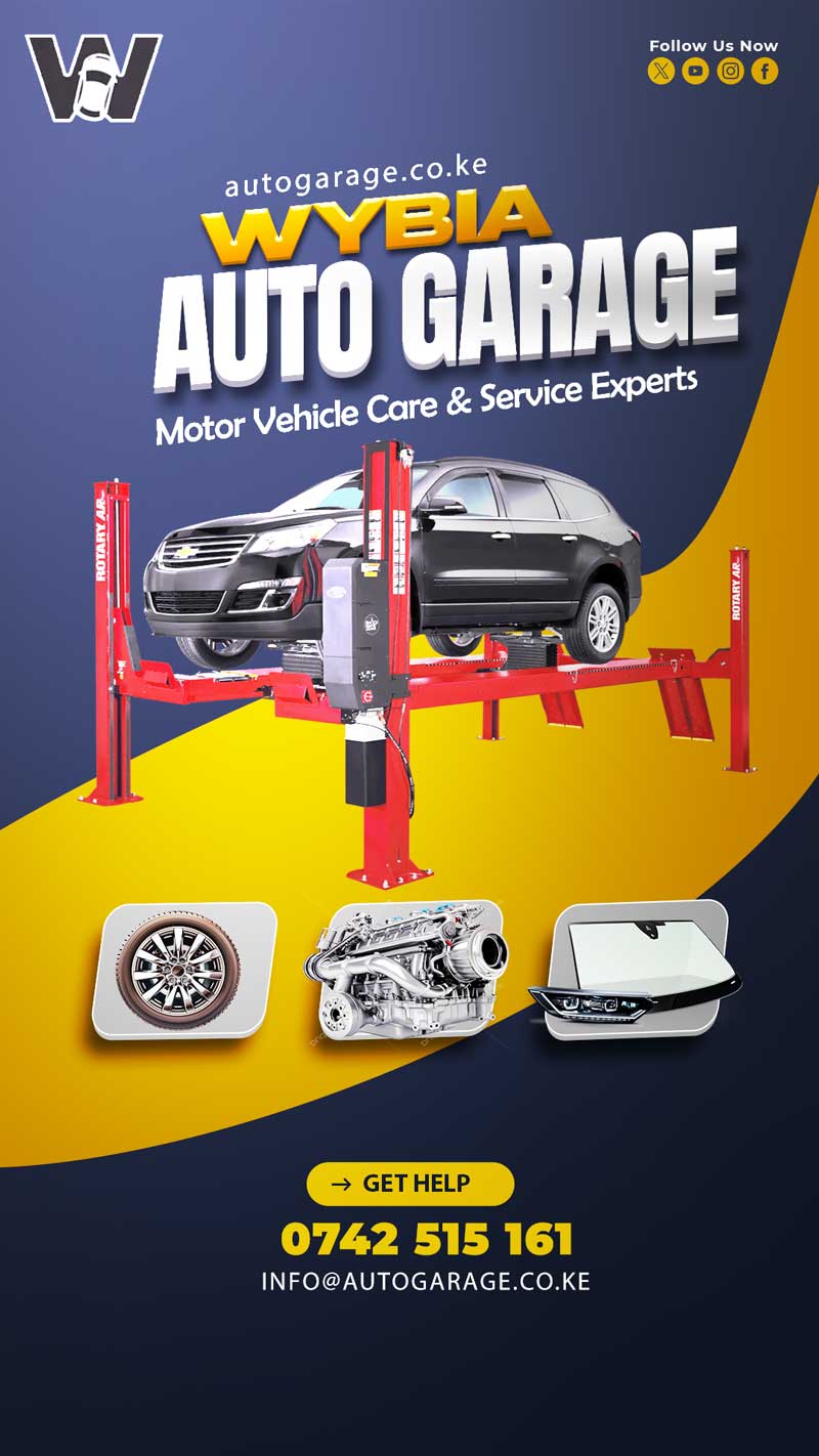 Wybia Auto Garage mechanics working in Nairobi